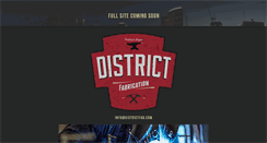 Desktop Screenshot of districtfab.com